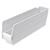 Akro-Mils® Shelf Bin, 11 5/8"L x 4"H x 2 3/4"W, White, 1/Each Akro-Mils® Shelf Bin, 11 5/8"L x 4"H x 2 3/4"W, White, 1/Each