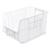 Akro-Mils® AkroBins® Super-Size Storage Bin, 20"L x 12"H x 12 3/8"W, Clear, 1/Each Akro-Mils® AkroBins® Super-Size Storage Bin, 20"L x 12"H x 12 3/8"W, Clear, 1/Each