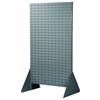 Akro-Mils® Double-Sided Louvered Floor Rack, 66 3/8" x 36", Gray, 1/Each Akro-Mils® Double-Sided Louvered Floor Rack, 66 3/8" x 36", Gray, 1/Each