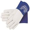 MCR Safety® MIG/TIG Gloves for Glory, Large, White/Blue, 12/Pair MCR Safety® MIG/TIG Gloves for Glory, Large, White/Blue, 12/Pair
