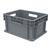 Akro-Mils® Straight Wall Container, Solid Sides & Base, 15 3/4"L x 8 1/4"H x 11 3/4"W, Gray, 1/Each Akro-Mils® Straight Wall Container, Solid Sides & Base, 15 3/4"L x 8 1/4"H x 11 3/4"W, Gray, 1/Each