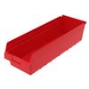 Akro-Mils® ShelfMax® Bin, 23 5/8"L x 6"H x 8 3/8"W, Red, 1/Each Akro-Mils® ShelfMax® Bin, 23 5/8"L x 6"H x 8 3/8"W, Red, 1/Each