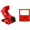 Brady® Clamp-On Breaker Lockouts, 480/600 VAC, 3 1/4"H x 1 5/8"W x 2 3/16"D, Red, 1/Each Brady® Clamp-On Breaker Lockouts, 480/600 VAC, 3 1/4"H x 1 5/8"W x 2 3/16"D, Red, 1/Each
