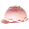 MSA V-Gard® Standard Slotted Cap w/ Fas-Trac® Suspension, Pink, 1/Each MSA V-Gard® Standard Slotted Cap w/ Fas-Trac® Suspension, Pink, 1/Each
