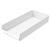 Akro-Mils® Shelf Bin, 23 5/8"L x 4"H x 11 1/8"W, White, 1/Each Akro-Mils® Shelf Bin, 23 5/8"L x 4"H x 11 1/8"W, White, 1/Each