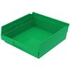 Akro-Mils® Shelf Bin, 11 5/8"L x 4"H x 11 1/8"W, Green, 1/Each Akro-Mils® Shelf Bin, 11 5/8"L x 4"H x 11 1/8"W, Green, 1/Each