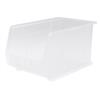 Akro-Mils® AkroBins® Standard Storage Bin, 18"L x 10"H x 11"W, Clear, 1/Each Akro-Mils® AkroBins® Standard Storage Bin, 18"L x 10"H x 11"W, Clear, 1/Each