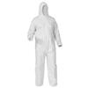 KleenGuard* KGA35 Liquid & Particle Protection Coveralls Hood Elastic Wrist & Ankles 2X-Large KleenGuard* KGA35 Liquid & Particle Protection Coveralls Hood Elastic Wrist & Ankles 2X-Large