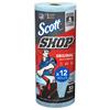 Scott® Shop Towels, 10 1/2" x 11", Blue, 12 Rolls/55 Each Scott® Shop Towels, 10 1/2" x 11", Blue, 12 Rolls/55 Each