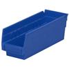 Akro-Mils® Shelf Bin, 11 5/8"L x 4"H x 4 1/8"W, Blue, 1/Each Akro-Mils® Shelf Bin, 11 5/8"L x 4"H x 4 1/8"W, Blue, 1/Each