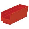 Akro-Mils® Shelf Bin, 11 5/8"L x 4"H x 4 1/8"W, Red, 1/Each Akro-Mils® Shelf Bin, 11 5/8"L x 4"H x 4 1/8"W, Red, 1/Each