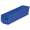 Akro-Mils® Shelf Bin, 17 7/8"L x 4"H x 4 1/8"W, Blue, 1/Each Akro-Mils® Shelf Bin, 17 7/8"L x 4"H x 4 1/8"W, Blue, 1/Each