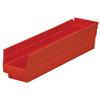 Akro-Mils® Shelf Bin, 17 7/8"L x 4"H x 4 1/8"W, Red, 1/Each Akro-Mils® Shelf Bin, 17 7/8"L x 4"H x 4 1/8"W, Red, 1/Each