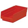 Akro-Mils® Shelf Bin, 11 5/8"L x 4"H x 6 5/8"W, Red, 1/Each Akro-Mils® Shelf Bin, 11 5/8"L x 4"H x 6 5/8"W, Red, 1/Each