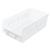 Akro-Mils® Shelf Bin, 11 5/8"L x 4"H x 6 5/8"W, Clear, 1/Each Akro-Mils® Shelf Bin, 11 5/8"L x 4"H x 6 5/8"W, Clear, 1/Each