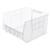 Akro-Mils® AkroBins® Super-Size Storage Bin, 20"L x 12"H x 18 3/8"W, Clear, 1/Each Akro-Mils® AkroBins® Super-Size Storage Bin, 20"L x 12"H x 18 3/8"W, Clear, 1/Each