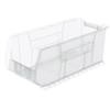 Akro-Mils® Super-Size AkroBins® Storage Bins, 23 7/8"L x 10"H x 11"W, Clear, 1/Each Akro-Mils® Super-Size AkroBins® Storage Bins, 23 7/8"L x 10"H x 11"W, Clear, 1/Each
