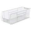 Akro-Mils® Super-Size AkroBins® Storage Bins, 29 7/8"L x 10"H x 11"W, Clear, 1/Each Akro-Mils® Super-Size AkroBins® Storage Bins, 29 7/8"L x 10"H x 11"W, Clear, 1/Each
