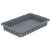 Akro-Mils® Akro-Grid Dividable Grid Container, 16 1/2"L x 2 1/2"H x 10 7/8"W, Gray, 1/Each Akro-Mils® Akro-Grid Dividable Grid Container, 16 1/2"L x 2 1/2"H x 10 7/8"W, Gray, 1/Each