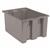 Akro-Mils® Nest & Stack Tote, 23 1/2"L x 13"H x 19 1/2"W, Gray, 1/Each Akro-Mils® Nest & Stack Tote, 23 1/2"L x 13"H x 19 1/2"W, Gray, 1/Each
