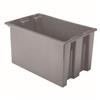 Akro-Mils® Nest & Stack Tote, 23 1/2"L x 12"H x 15 1/2"W, Gray, 1/Each Akro-Mils® Nest & Stack Tote, 23 1/2"L x 12"H x 15 1/2"W, Gray, 1/Each