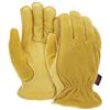 MCR Safety® Insulated Deerskin Leather Drivers, Large, Yellow, 12/Pair MCR Safety® Insulated Deerskin Leather Drivers, Large, Yellow, 12/Pair