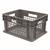 Akro-Mils® Straight Wall Container, Mesh Sides & Base, 15 3/4"L x 8 1/4"H x 11 3/4"W, Gray, 1/Each Akro-Mils® Straight Wall Container, Mesh Sides & Base, 15 3/4"L x 8 1/4"H x 11 3/4"W, Gray, 1/Each
