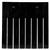 Akro-Mils® Akro-Grid Divider, Short (For 33168), Black, 6/Pkg Akro-Mils® Akro-Grid Divider, Short (For 33168), Black, 6/Pkg