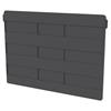 Akro-Mils® AkroBin® Width Dividers (For 30270), Black, 6/Pkg Akro-Mils® AkroBin® Width Dividers (For 30270), Black, 6/Pkg