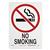 Brady® "No Smoking" Aluminum Sign Brady® "No Smoking" Aluminum Sign