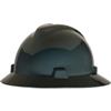 MSA V-Gard® Slotted Hat w/ Fas-Trac® Suspension, Gray, 1/Each MSA V-Gard® Slotted Hat w/ Fas-Trac® Suspension, Gray, 1/Each