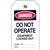 Brady® Lockout Tags, Danger: "Do Not Operate Equipment...", Vinyl, 5 1/2" x 3", Red/Black/White, 25/Pkg Brady® Lockout Tags, Danger: "Do Not Operate Equipment...", Vinyl, 5 1/2" x 3", Red/Black/White, 25/Pkg