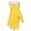 MCR Safety® Unsupported Latex Gloves, X-Large, Yellow, 12/Pair MCR Safety® Unsupported Latex Gloves, X-Large, Yellow, 12/Pair