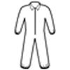 KleenGuard* A20 Breathable Particle Protection Coveralls w/ Elastic Back, Wrists, & Ankles, Large, Denim Blue, 24/Case KleenGuard* A20 Breathable Particle Protection Coveralls w/ Elastic Back, Wrists, & Ankles, Large, Denim Blue, 24/Case