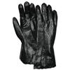 MCR Safety® Industrial Grade Supported PVC Gloves, Single Dipped, Rough Finish, 12" Gauntlets, Large, Black, 12/Pair MCR Safety® Industrial Grade Supported PVC Gloves, Single Dipped, Rough Finish, 12" Gauntlets, Large, Black, 12/Pair