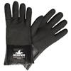 MCR Safety® Premium Grade Supported PVC Gloves, Double Dipped, 12" Gauntlets, CE EN 388 4121, Large, Black, 12/Pair MCR Safety® Premium Grade Supported PVC Gloves, Double Dipped, 12" Gauntlets, CE EN 388 4121, Large, Black, 12/Pair