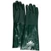 MCR Safety® Premium Grade Supported PVC Gloves, Double Dipped, 18" Gauntlets, CE EN 388 4121, Nitrile Reinforced, Large, Green, 12/Pair MCR Safety® Premium Grade Supported PVC Gloves, Double Dipped, 18" Gauntlets, CE EN 388 4121, Nitrile Reinforced, Large, Green, 12/Pair