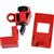 Brady® Clamp-On Breaker Lockouts, 120/277 VAC, 2 3/16"H x 1"W x 5/16"D, Red, 1/Each Brady® Clamp-On Breaker Lockouts, 120/277 VAC, 2 3/16"H x 1"W x 5/16"D, Red, 1/Each