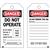 Brady® Lockout Tags, Danger: "Do Not Operate...Place Photo Here", Economy Polyester, 5 3/4" x 3", Red/Black/White, 10/Pkg Brady® Lockout Tags, Danger: "Do Not Operate...Place Photo Here", Economy Polyester, 5 3/4" x 3", Red/Black/White, 10/Pkg