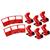 Brady® Clamp-On Breaker Lockouts, 480/600 VAC, 3 1/4"H x 1 5/8"W x 2 3/16"D, Red, 6/Pkg Brady® Clamp-On Breaker Lockouts, 480/600 VAC, 3 1/4"H x 1 5/8"W x 2 3/16"D, Red, 6/Pkg