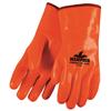 MCR Safety® Premium Foam-Lined PVC Gloves, 12" Gauntlets, Fluorescent Orange, 12/Pair MCR Safety® Premium Foam-Lined PVC Gloves, 12" Gauntlets, Fluorescent Orange, 12/Pair