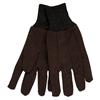 MCR Safety® Cotton Jersey Gloves, Clute Pattern, Knit Wrists, Cotton/Poly, Small, Brown, 12/Pair MCR Safety® Cotton Jersey Gloves, Clute Pattern, Knit Wrists, Cotton/Poly, Small, Brown, 12/Pair