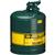 Justrite® Type I Safety Can, 5 gal, Green, 1/Each Justrite® Type I Safety Can, 5 gal, Green, 1/Each