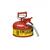 Justrite® Type II Safety Can, 1 gal, 5/8" Hose, Red, 1/Each Justrite® Type II Safety Can, 1 gal, 5/8" Hose, Red, 1/Each