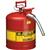 Justrite® Type II Safety Can, 5 gal, 1" Hose, Red, 1/Each Justrite® Type II Safety Can, 5 gal, 1" Hose, Red, 1/Each