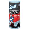 Scott® Shop Towels, 10 1/4" x 11", Blue, 30 Rolls/55 Each Scott® Shop Towels, 10 1/4" x 11", Blue, 30 Rolls/55 Each