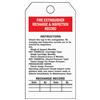 Brady® Fire Extinguisher Inspection Tags Brady® Fire Extinguisher Inspection Tags