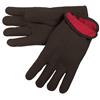 MCR Safety® Cotton Jersey Gloves, Red Fleece Lined, Open Wrists MCR Safety® Cotton Jersey Gloves, Red Fleece Lined, Open Wrists