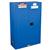 Justrite® Sure-Grip® EX Hazardous Material Safety Cabinet, 45 gal, 2 Shelf, 65"H x 43"W x 18"D, Blue, 1/Each Justrite® Sure-Grip® EX Hazardous Material Safety Cabinet, 45 gal, 2 Shelf, 65"H x 43"W x 18"D, Blue, 1/Each