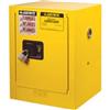 Justrite® Sure-Grip® EX Countertop Cabinet, 4 gal, 22"H x 17"W x 17"D, Yellow, 1/Each Justrite® Sure-Grip® EX Countertop Cabinet, 4 gal, 22"H x 17"W x 17"D, Yellow, 1/Each